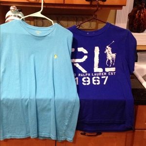 4 polo t-shirts